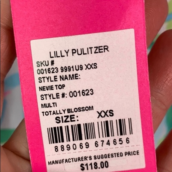 Lilly Pulitzer Nevie Top - Picture 7 of 7